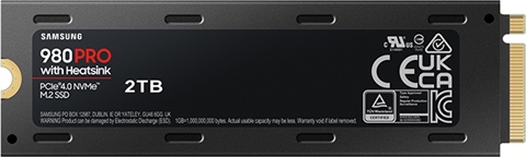 Samsung 980 Pro MZ-V8P2T0CW (PCIe 4.0) 2TB 2280 NVMe M.2 W